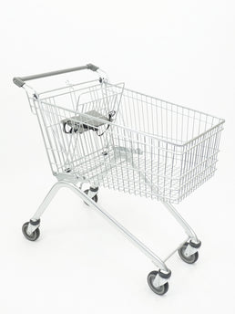 Shopping Trolley - 130 Litre Refurbished with Child Seat