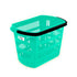 30L Plastic Shopping Basket, Black Retail Hand Basket