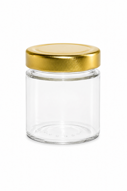 212ml Cylindrical Deep Twist Off Glass Jar