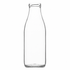 750 ml skruvhalsad glasflaska för mjölk | 48 mm hals | återanvändbar glasflaska för mejeri