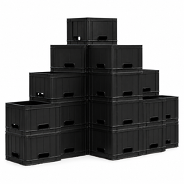 275ml Heavy Duty Beer Crate | Adventure Stacking Crate | Reusable Plastic Storage Crate