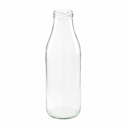 500ml Clear Glass Bottles – 48mm Twist-Off Neck | Pallet of 2,816 Units