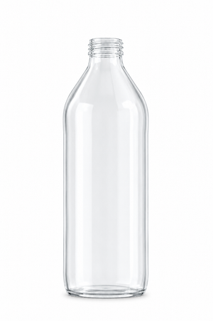 575 ml flaskvinägerflaska i flintglas – 28 mm skruvkork