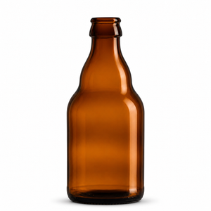 STEINIE 330ml Amber Glass Bottle – DCOUR26 Crown Finish