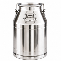 25 Litre Stainless Steel Milk Churn – Durable and Secure Dairy Transport