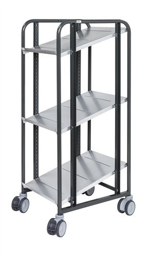 Series 168 Shelf Trolley – Adjustable Multi-Level Cart (477 × 600 × 1300 mm)