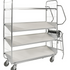 Series 8000 Shelving Trolley – Electrogalvanised – 250 kg Capacity (945 × 470 × 1590 mm)