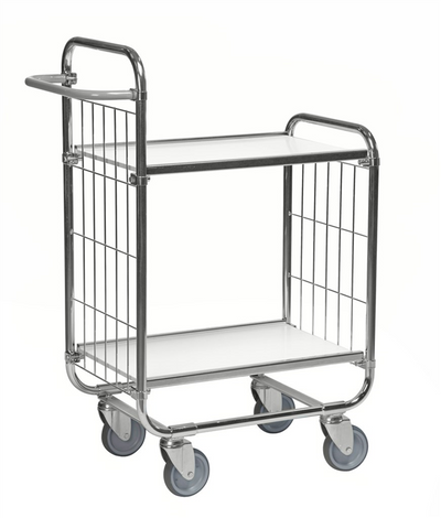 Series 8000 Shelving Trolley – Electrogalvanised Flex Cart – 250kg Capacity (1195 × 470 × 1120 mm)