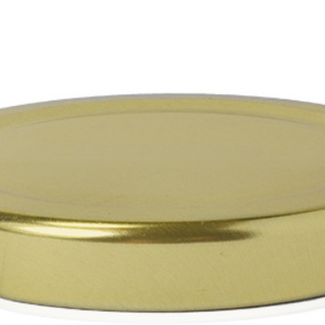 48mm Gold Twist-Off Caps – Metal Airtight Lids for Jars & Bottles
