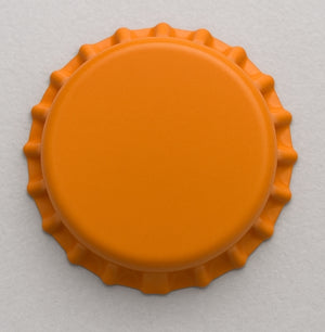 Orange Crown Corks for Beer Bottles – 26mm