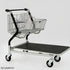 Vario 110S Transport Trolley – Foldable Basket Trolley with Plywood Platform