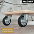 Anti Slip Wooden Dolly - 400kg Load Capacity