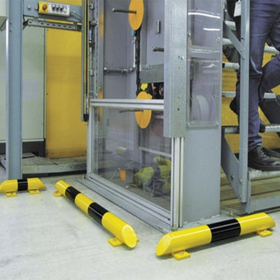 Low Profile Steel Collision Protection Bars - 86mm High