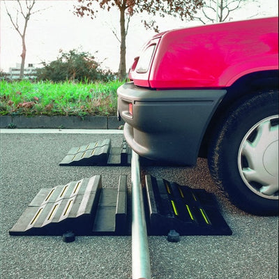 Heavy Duty Recycled Rubber Cable and Hose Ramp – 855L x 300W x 85H mm