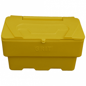 Yellow Grit Bin 170 Litre Nestable Salt Storage Bin