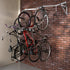 Heavy Duty Steel Vertical Wall Mounted 6 Bike Rack