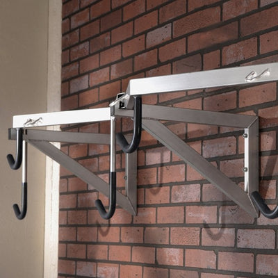 Heavy Duty Steel Vertical Wall Mounted 6 Bike Rack