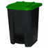 Plastic Pedal Bin with Coloured Lid – Hands-Free Recycling Waste Bin 30L, 50L & 80L