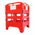 Plastic Pedestrian Barrier - Folding 3 or 4 Gate Safety Barrier