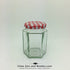 8oz Hexagonal Jam Empty Jar (190ml) – Pallet of 3,330