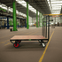 Heavy Duty Warehouse Platform Trolley, Single Ended Push Handle, 500kg Capacity