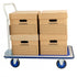 Steel Folding Platform Trolley 250kg Capacity Fold-Flat Truck